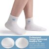 Women's Thin Cotton Socks, Soft Above Ankle Crew socks 6-Pairs Cute Fun Heart Novelty Socks (packed a Present box) - Image 4