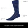 Calvin Klein Men's Dress Socks - Cotton Blend Crew Socks: Patterns and Solids (4 Pack) - Image 5