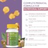 Noor Vitamins Halal Prenatal Vitamins with DHA and Folic Acid, Essential Vitamins, Ginger to Soothe Mom's Stomach, Iron, Softgels, Prenatal Vitamin Before/During/Post Pregnancy (1 Month Supply) - Image 2