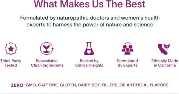 Prenatal Multivitamin | Conception, Pregnancy & Postpartum | Key Ingredients Including DHA, Folate & Iron | Expertly-Formulated & Tested | Designed for Absorption with Nausea Support, 60 Ct - Image 3