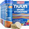 Nuun Sport: Electrolyte Drink Tablets, Pack, ( Servings), Variety, 6 Flavors, 10 Count (Pack of 6), 60 Count