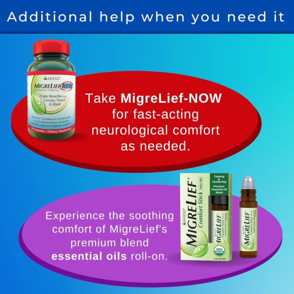 MigreLief Original Triple Therapy with Puracol - Nutritional Support for Migraine Sufferers - 60 Caplets/1 Month Supply - Image 5