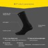 SOX TOWN Unisex Cushioned Crew Training Athletic Socks Men & Women with Combed Cotton Moisture Wicking Breathable Performance - Image 5