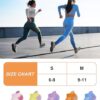 SIXDAYSOX Womens Ankle Socks Low Cut Cushioned Running Socks No Show Athletic Socks 5 Pairs - Image 3