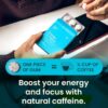 NeuroGum Energy Caffeine Gum (54 Pieces) - Sugar Free with L-theanine + Caffeine + Vitamin B12 & B6 - Nootropic Energy & Focus Supplement for Women & Men - Peppermint Flavor (Packaging May Vary) - Image 5