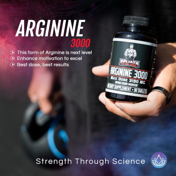 Dr. Emil - L Arginine (3150mg) Highest Capsule Dose - Nitric Oxide Supplement for Vascularity, Endurance and Heart Health (AAKG and HCL) - 90 Tablets - Image 3