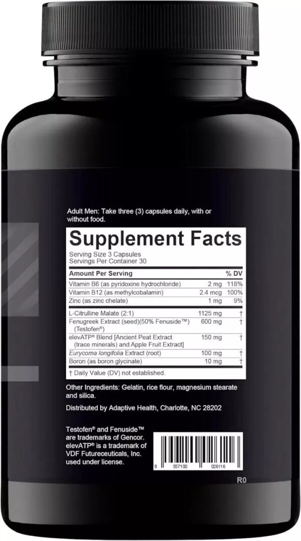 Nugenix Total-T, Free and Total Testosterone Booster Supplement for Men, 90 Count - Image 3