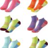 Women's cotton socks, ankle socks, sports socks, moisture wicking, breathable socks.