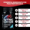 Extra Strength Nitric Oxide Supplement L Arginine 3X Strength - Citrulline Malate, AAKG, Beta Alanine - Premium Muscle Supporting Nitric Booster for Strength & Energy to Train Harder - 180 Capsules - Image 4