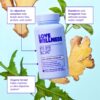 Love Wellness Bye Bye Bloat, Digestive Enzymes | Bloating Relief for Women | Helps Reduce Gas Relief & Water Retention | Supports Digestive Health with Fenugreek & Dandelion | 60 Count - Image 5