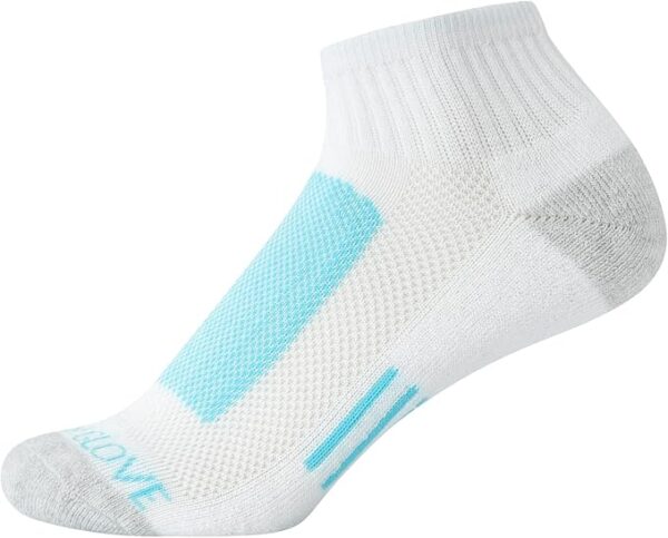 Body Glove Women's Socks - 12 Pack Performance Cushion Comfort Ladies Quarter Cut Ankle Socks - Athletic Socks for Women - Image 5
