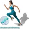 Womens Ankle Compression Socks with Arch Support Athletic Low cut Running Socks for Women Workout Cushion 5 Pairs - Image 6