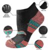 Saucony Women's RunDry Performance Heel Tab Athletic Socks, Available in S-L (8, 16, 24 Pairs) - Image 5