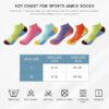 Women's cotton socks, ankle socks, sports socks, moisture wicking, breathable socks. - Image 2