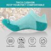 Womens Ankle Compression Socks with Arch Support Athletic Low cut Running Socks for Women Workout Cushion 5 Pairs - Image 5