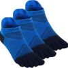 Running Athletic Toe Socks, Cool Quick-Dry Five-Toe Design with Arch Support for Men & Women