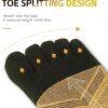 Running Athletic Toe Socks, Cool Quick-Dry Five-Toe Design with Arch Support for Men & Women - Image 4