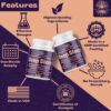 Natural Sleep Aid with Magnesium Glycinate 500mg Reishi Mushroom 350mg L-Theanine 300mg Apigenin 50mg Melatonin 3mg - Magnesium Sleep Supplement for Sleep Support, Deep Sleep - 60 Capsules Made in USA - Image 5