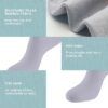 Women Thin Socks Rayon Bamboo Ankle Silky Quarter Anti Odor Casual Summer Socks 6 Pairs - Image 5