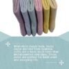 Women Thin Socks Rayon Bamboo Ankle Silky Quarter Anti Odor Casual Summer Socks 6 Pairs - Image 4