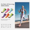Women's cotton socks, ankle socks, sports socks, moisture wicking, breathable socks. - Image 3