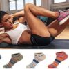 Womens Socks Gifts For Women Ankle Warm Cotton Vintage Liner Socks Pack of 5 Pair … - Image 2
