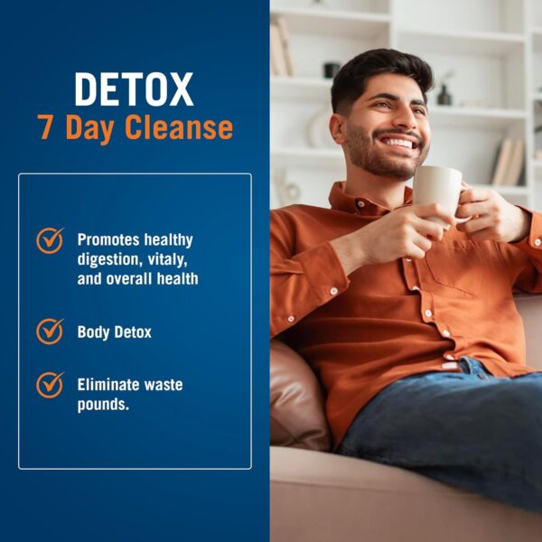 Century Systems The Cleaner Detox, Powerful 7-Day Complete Internal Cleansing Formula for Men, Support Digestive Health, 52 Vegetarian Capsules - Image 5