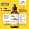 Wild & Organic Mood Support Supplement - Natural Liquid Drops for Positive Energy - Calm Mind Supplement for Women and Men - Non-Alcohol Ashwagandha & Rhodiola Rosea Root Tincture for Good Mood - 4 oz - Image 3