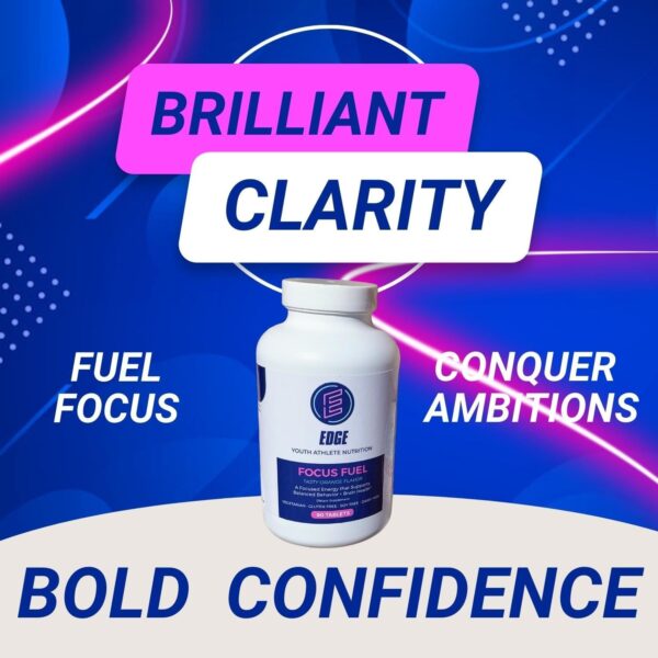 Elevate Young Athletes' Brilliance with Focus Fuel: Natural Focus and Performance Supplement for Kids | Enhance Concentration, Clarity, and Performance for Youth Athletes - Image 3