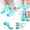 Womens Ankle Compression Socks with Arch Support Athletic Low cut Running Socks for Women Workout Cushion 5 Pairs - Image 3