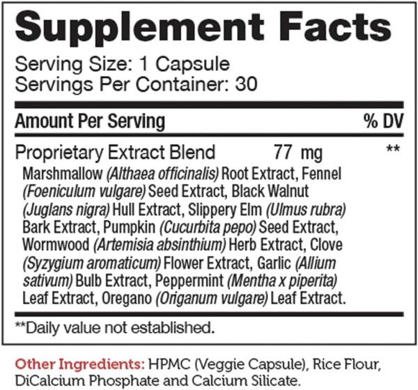 Zahler - ParaGuard Capsules - Gut Health Supplement - Formula has Wormwood, Garlic Bulb, Pumpkin Seed, Clove & More - Natural Support for Humans - Certified Kosher 30 Count - Image 3