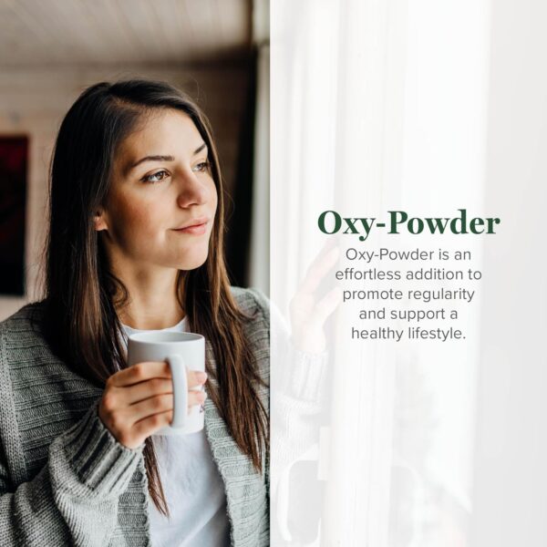 Global Healing Center Oxy-Powder Oxygen Based Safe and Natural Colon Cleanser and Relief from Occasional Constipation (120 Capsules)(Packaging may vary) - Image 6