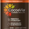 CocoaVia Cardio Health Cocoa Powder, 30 Servings, 500mg Cocoa Flavanols, Support Heart Health, Boost Nitric Oxide, Improve Circulation, Energy, Preworkout, Vegan, Dark Chocolate Cacao