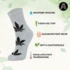 Womens Bamboo Socks, 5 Pack with Gift Box, Quarter Ankle Thin Women Socks Moisture Wicking Seamless Size 6-10 - Image 6