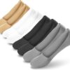 8 pairs Women Girls No Show Socks Low Cut Non Slip Invisible Socks - Image 6