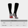 WANDER 3-6 Pairs Men's Athletic Run Cushion Over-the-Calf Tube Socks - Image 2