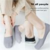 8 pairs Women Girls No Show Socks Low Cut Non Slip Invisible Socks - Image 2