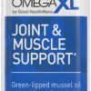 OmegaXL Joint Support Supplement - Natural Muscle Support, Green Lipped Mussel Oil, Soft Gel Pills, Drug-Free, 300 Count