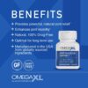 OmegaXL Joint Support Supplement - Natural Muscle Support, Green Lipped Mussel Oil, Soft Gel Pills, Drug-Free, 300 Count - Image 3